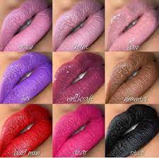 colored lips